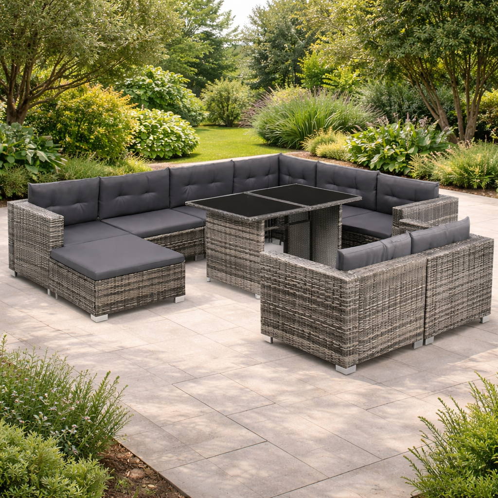XXL Gartenessgruppen und Lounge-Sets