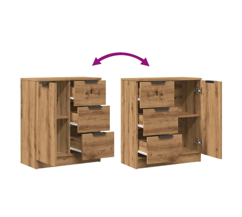 Kollektion SHEESHAM-STYLE aus Artisan Eiche (verschiedene Ausführungen)