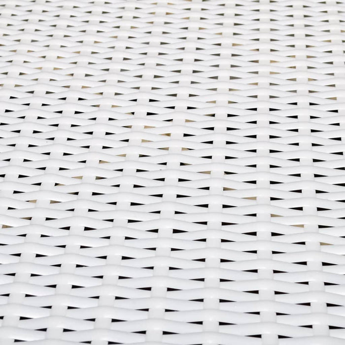 Gartenlounge-Set Dutch mit Auflagen in Braun und Cremeweiß