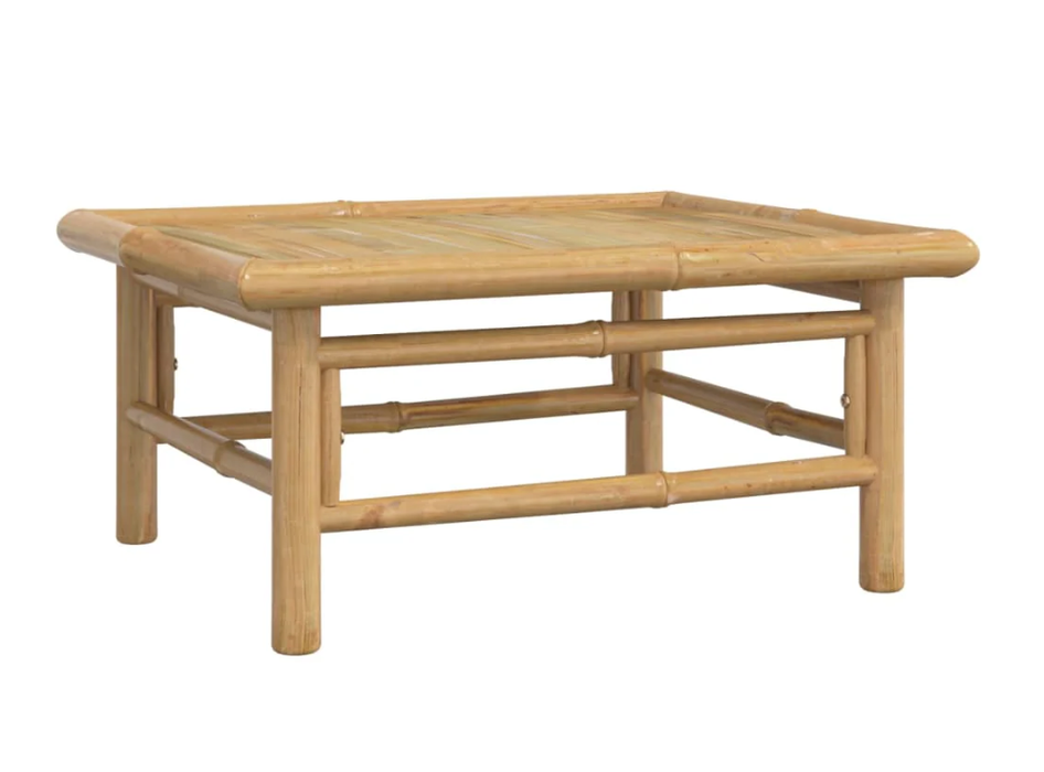 Garten-Lounge-Set Katalania mit Kissen in Taupe oder Hellgrau Bambusholz