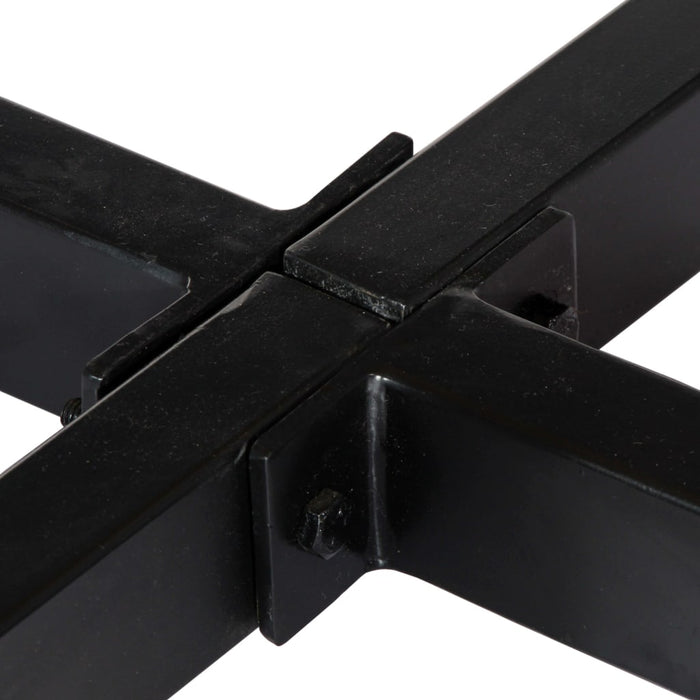 Rundtisch Esstisch VENLO aus Mangomassivholz Wohnstill Industrial