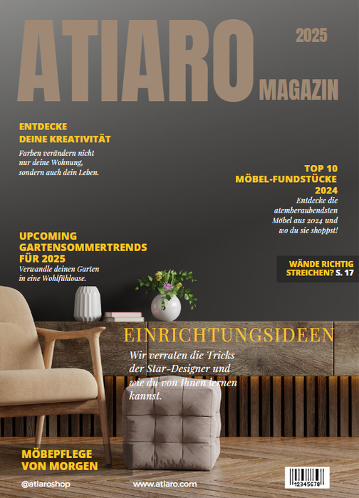 Gartenmöbel und Terassenmöbel im Atiaro Magazin 2025