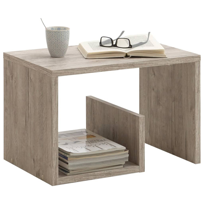 FMD coffee table 2-in-1 59.1×35.8×37.8 cm sand oak