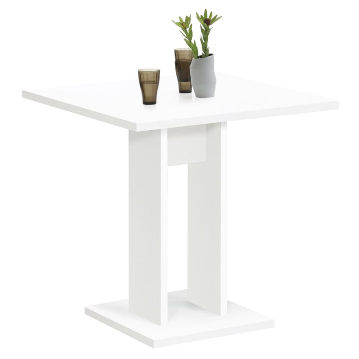 FMD dining table 70 cm white