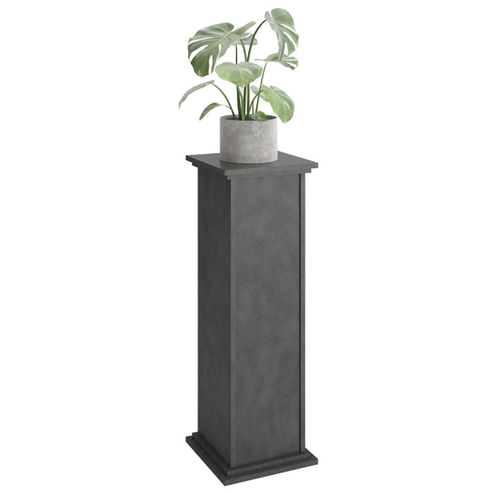 FMD decorative table with door 88.5 cm gray