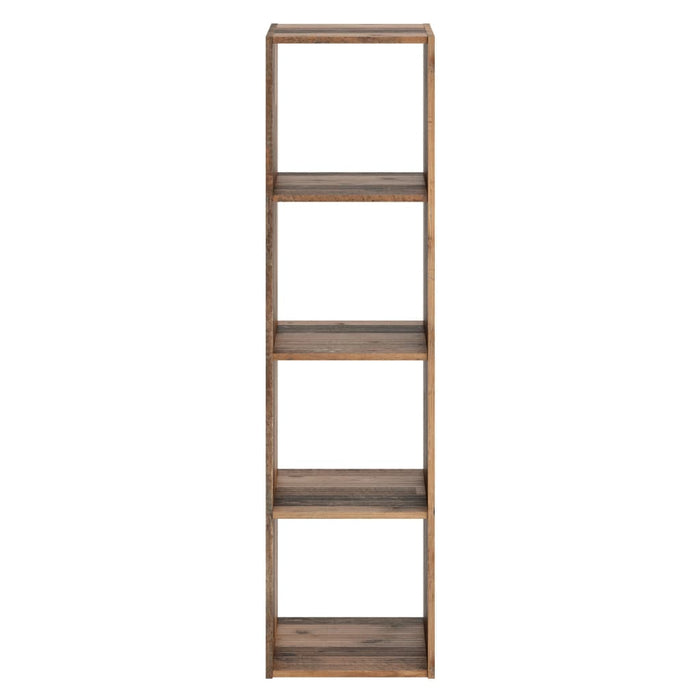 FMD Standregal mit 4 Fächern Antik-Stil