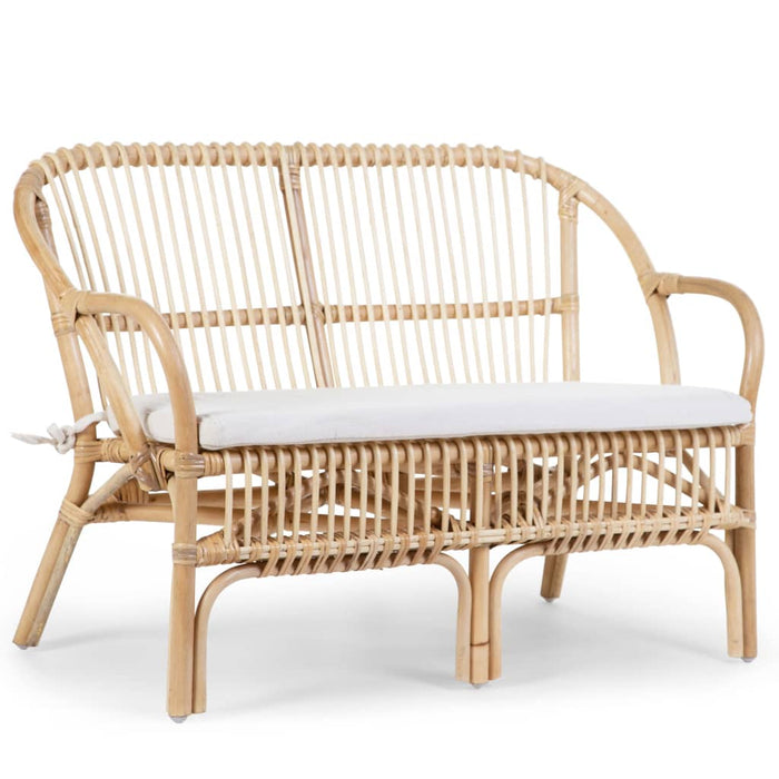 CHILDHOME Kinderbank mit Kissen Montana Rattan