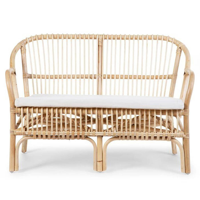 CHILDHOME Kinderbank mit Kissen Montana Rattan