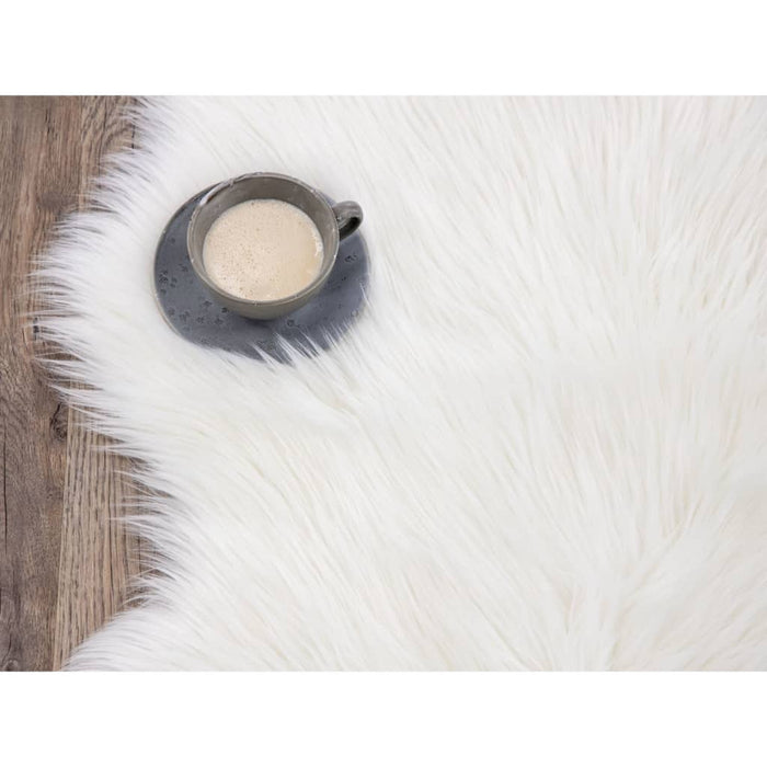 Venture Home Schaffell Katy 90x60 cm Acryl Weiß