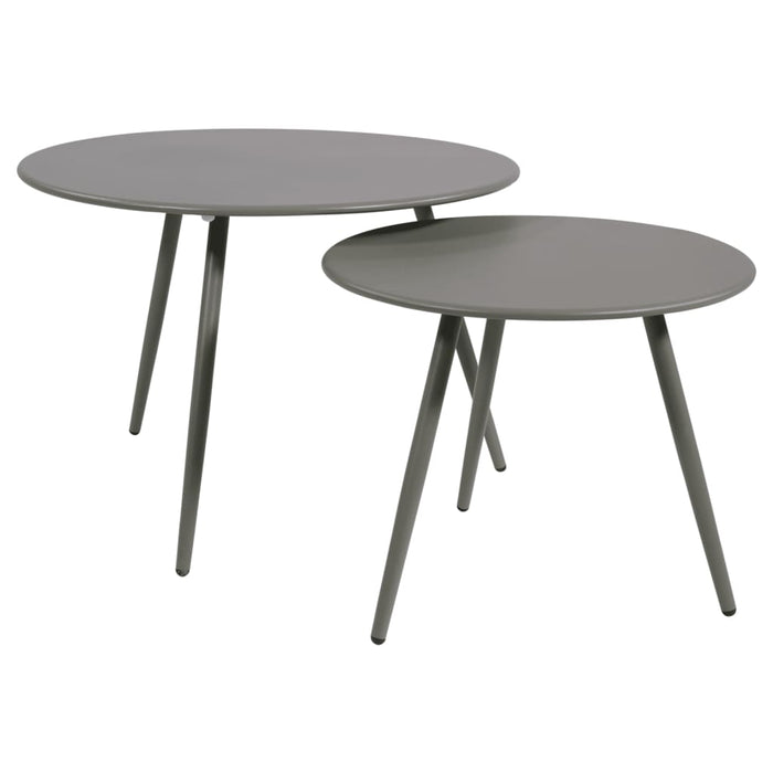 Lesli Living Rafael side table 60x41 cm gray