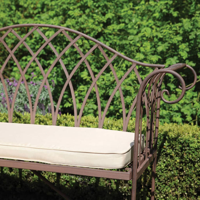 Esschert Design garden bench made of metal in Old English style MF009