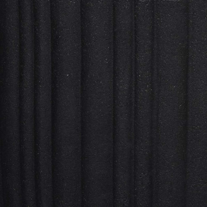 Capi Blumentopf Urban Tube Konisch 40x40 cm Schwarz KBLT801