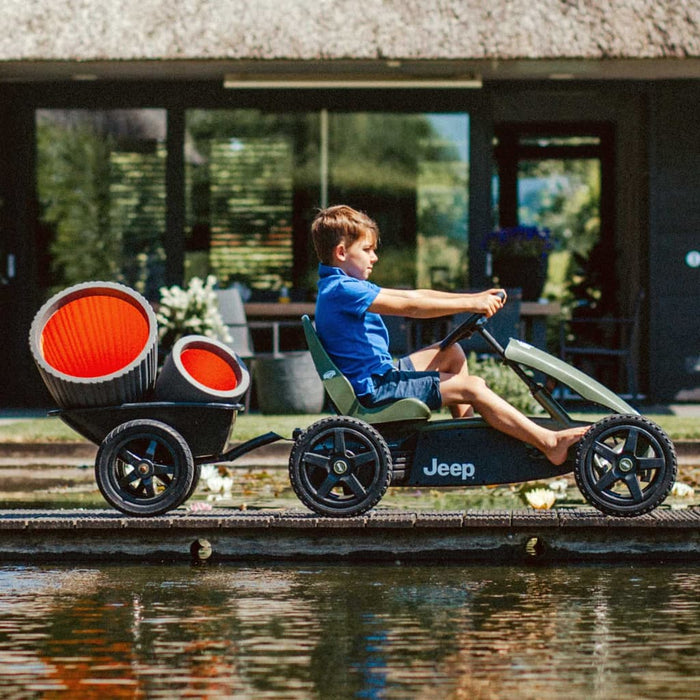 Capi Vase Urban Tube Elegant Niedrig 55x73 cm Dunkelgrau