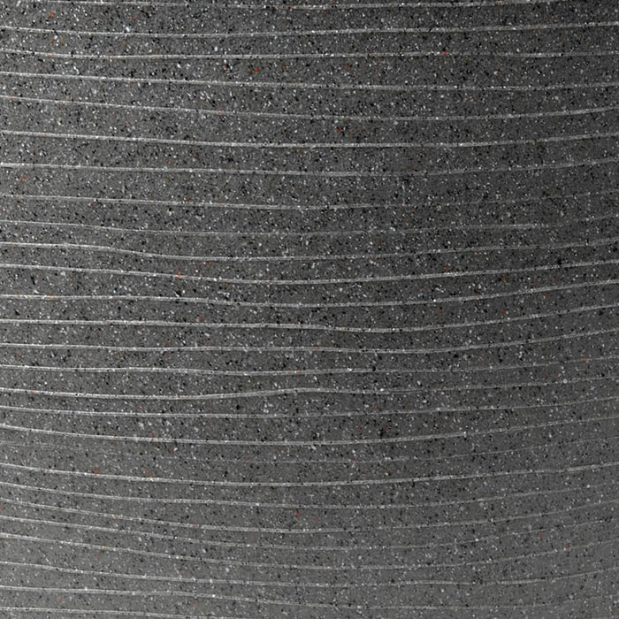 Capi Planter Arc Granite Rectangular 60x35x40 cm Anthracite
