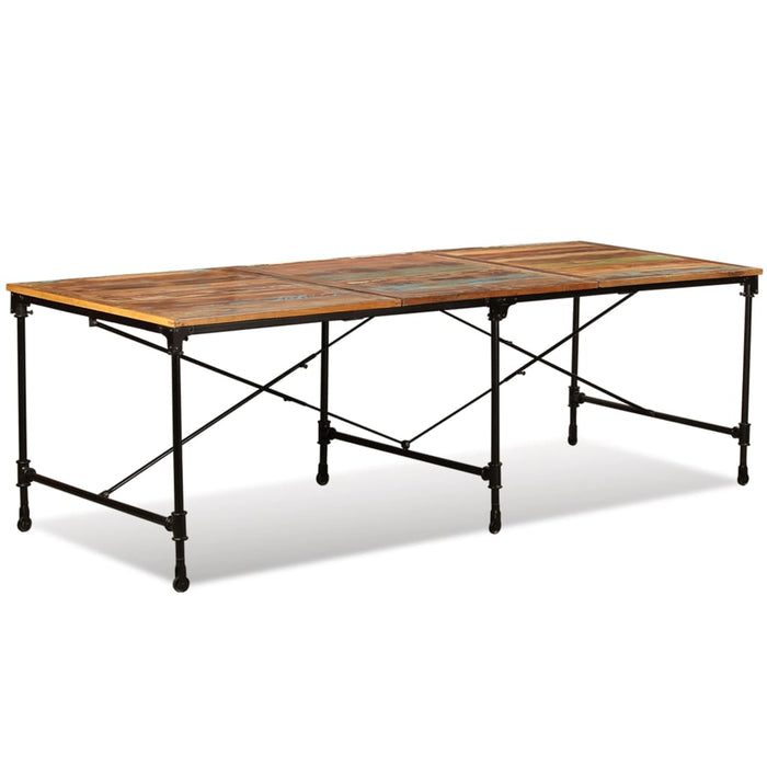 Dining room table reclaimed solid wood 240 cm