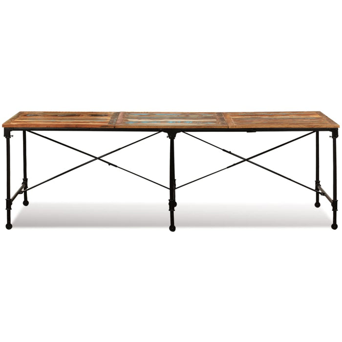 Dining room table reclaimed solid wood 240 cm