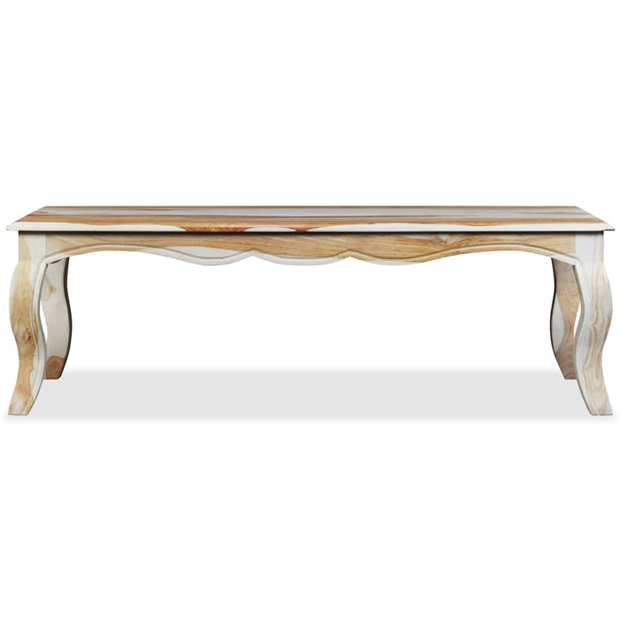 Coffee table solid wood 110 x 60 x 35 cm