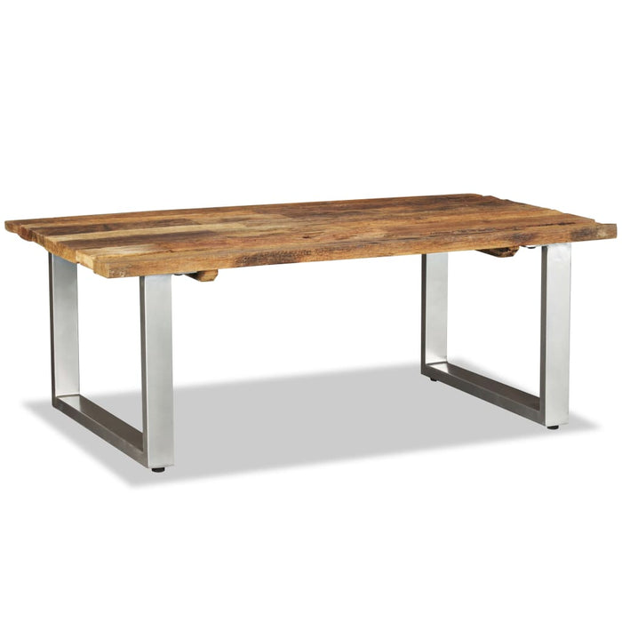 Coffee table Recycled solid wood 100x60x38 cm