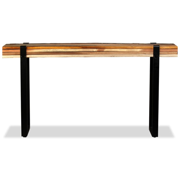 Console table Recycled wood Adjustable length