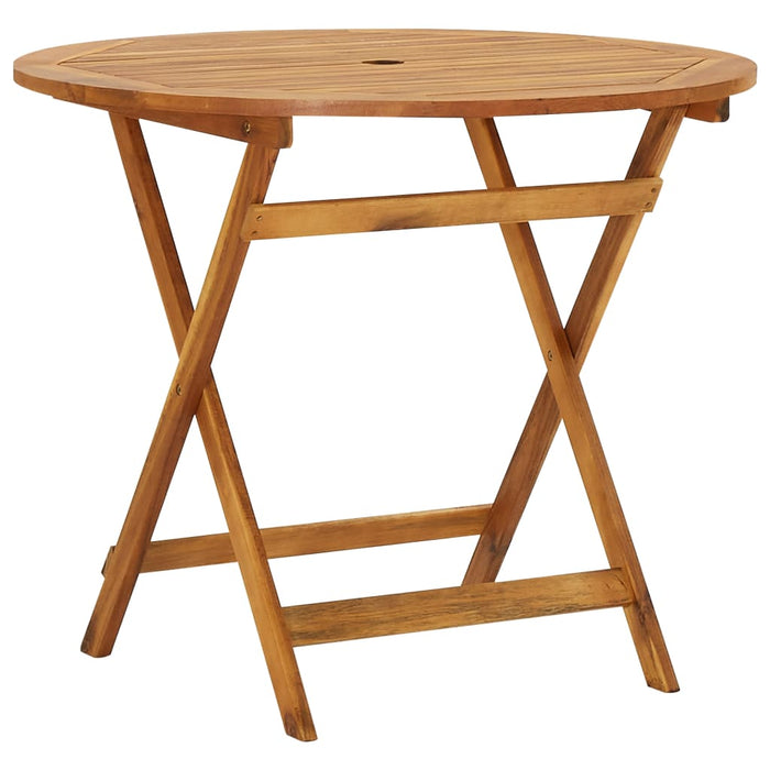 5-tlg. Garten-Essgruppe Klappbar Akazie Massivholz