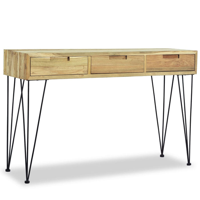 Konsolentisch Meike 120 x 35 x 76 cm Teak Massiv