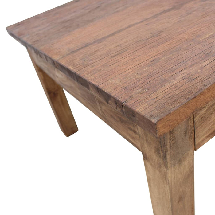 Coffee table reclaimed solid wood 98 x 73 x 45 cm