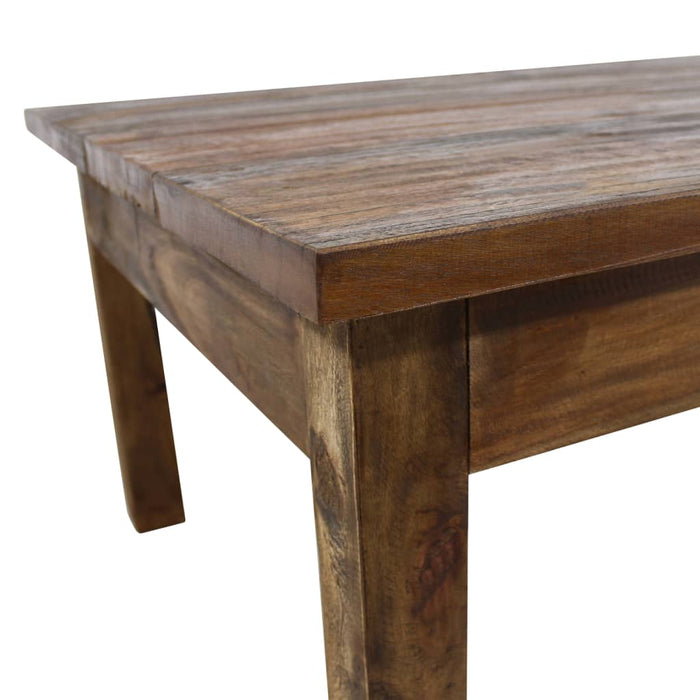 Coffee table reclaimed solid wood 98 x 73 x 45 cm