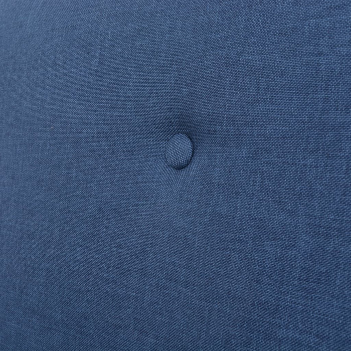 Armchair blue fabric