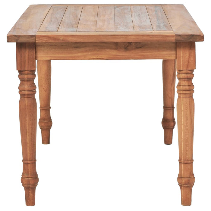 Batavia coffee table colonial style teak 90 x 50 x 45 cm