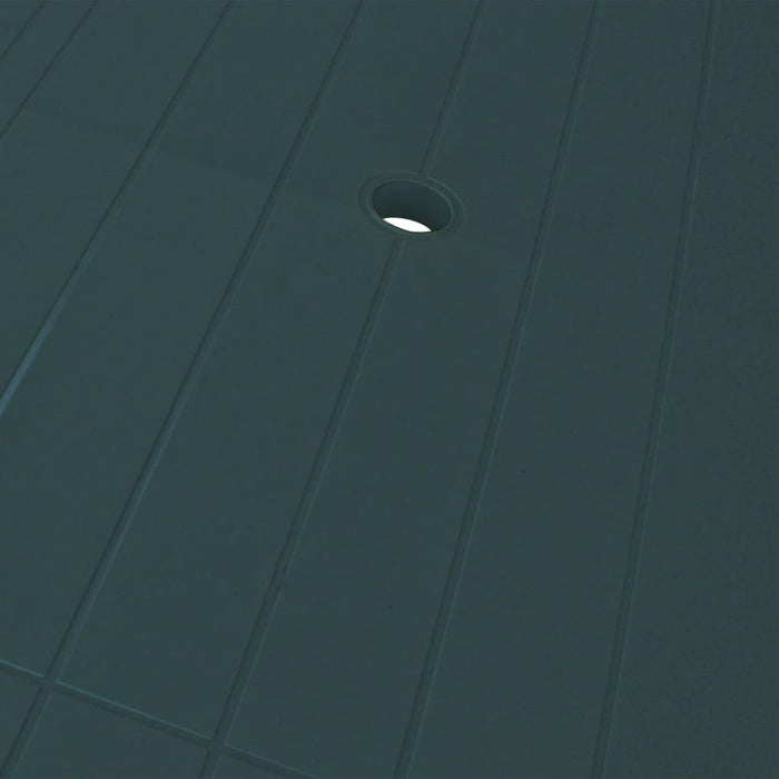 Gartentisch Grün 126 x 76 x 72 cm Kunststoff