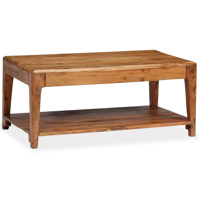 Couchtisch Massivholz 88 x 50 x 38 cm