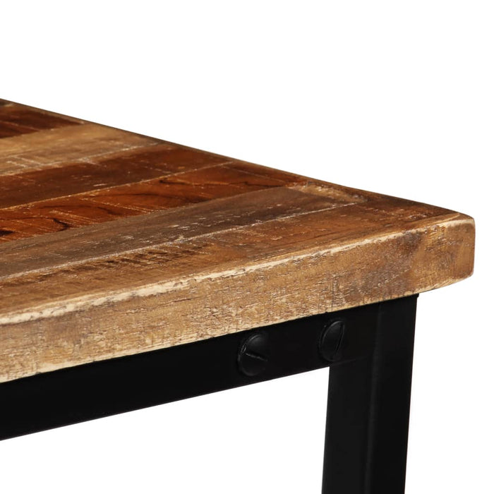 Console table Recycled solid teak wood 90 x 30 x 76 cm