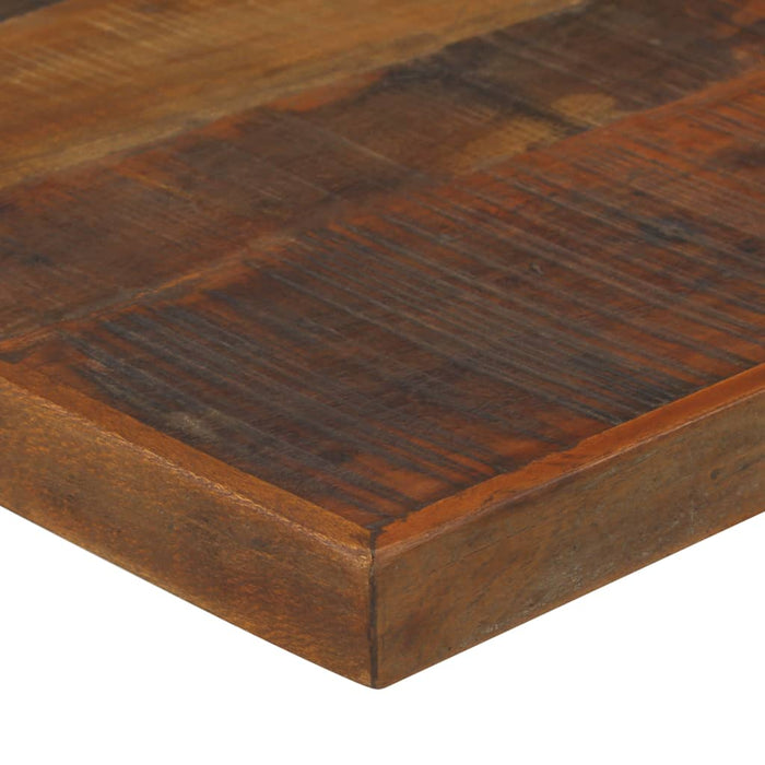 Bar table reclaimed solid wood dark brown 150x70x107 cm