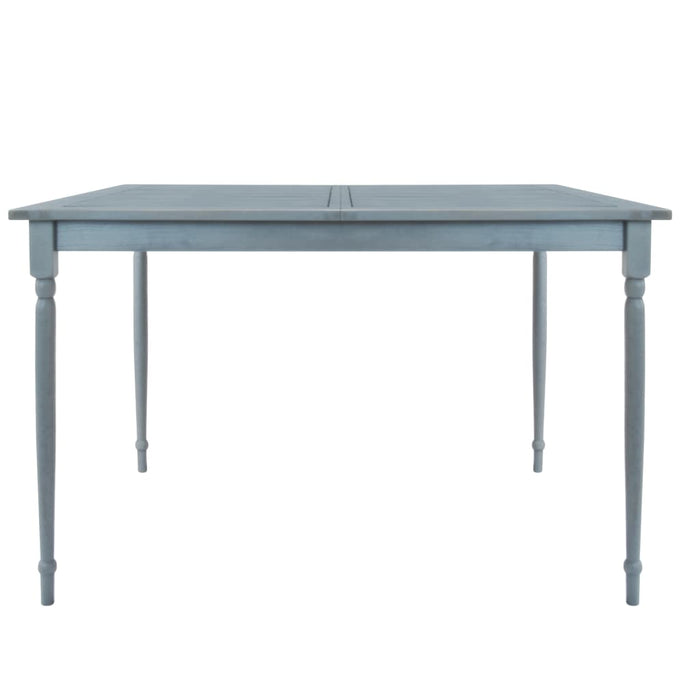 4-tlg. Garten-Lounge-Set Massivholz Akazie Grau und Weiß