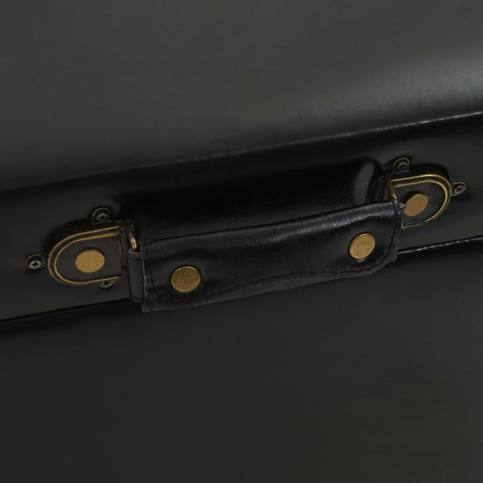 Couchtisch MDF und Stahl 102 x 51 x 48 cm