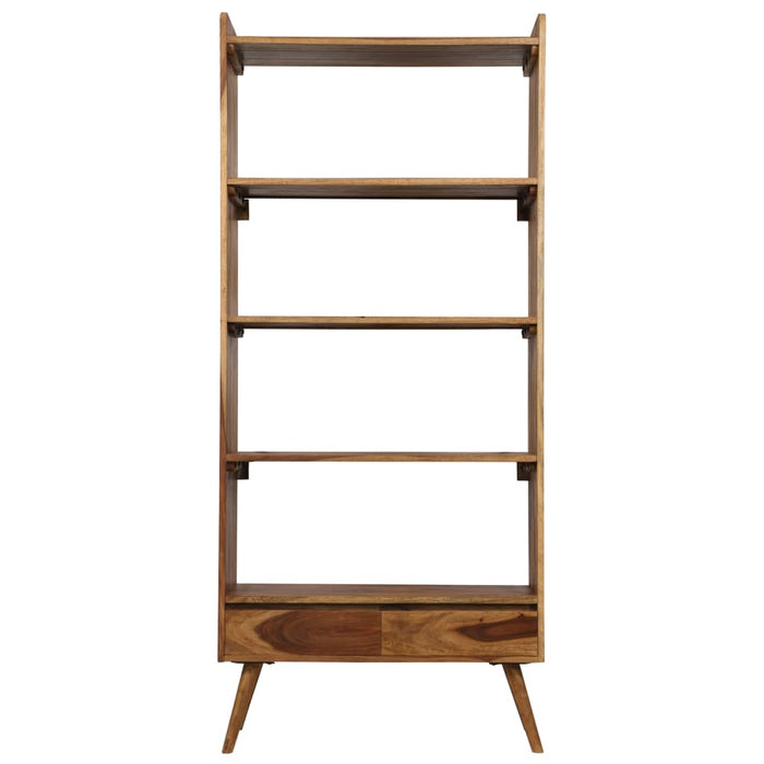 Bookcase solid wood 75 x 30 x 170 cm