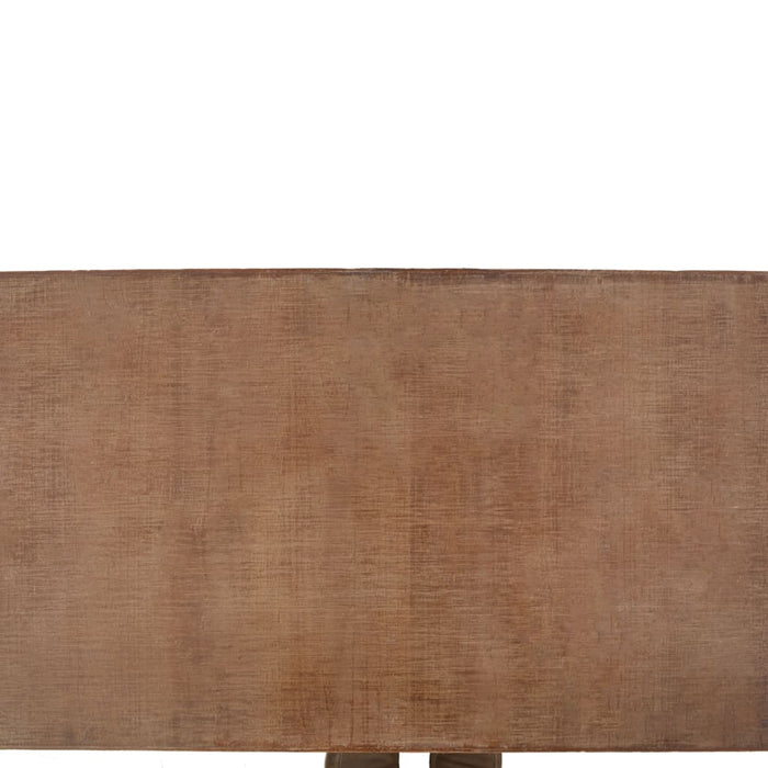 Coffee table solid fir wood 91 x 51 x 38 cm brown