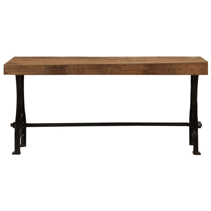 Coffee table Recycled solid wood 100x60x40 cm