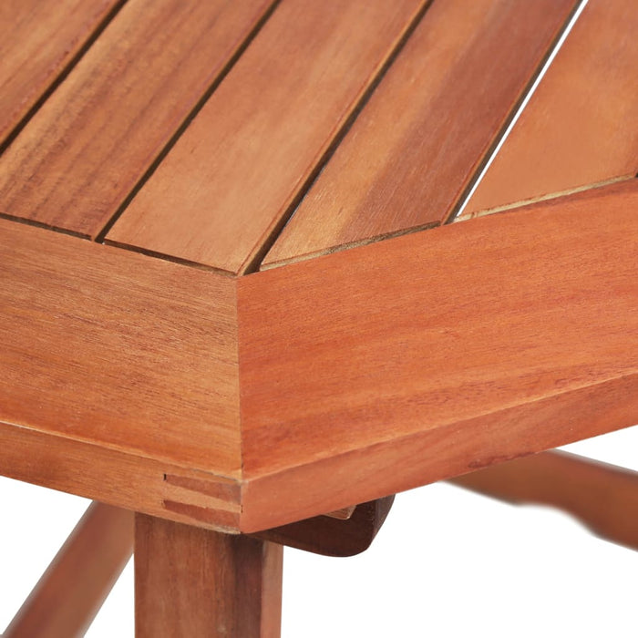 Bistro table 90x50x75 cm solid acacia wood