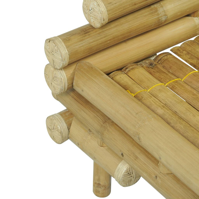 Bettgestell Bambus 140×200 cm