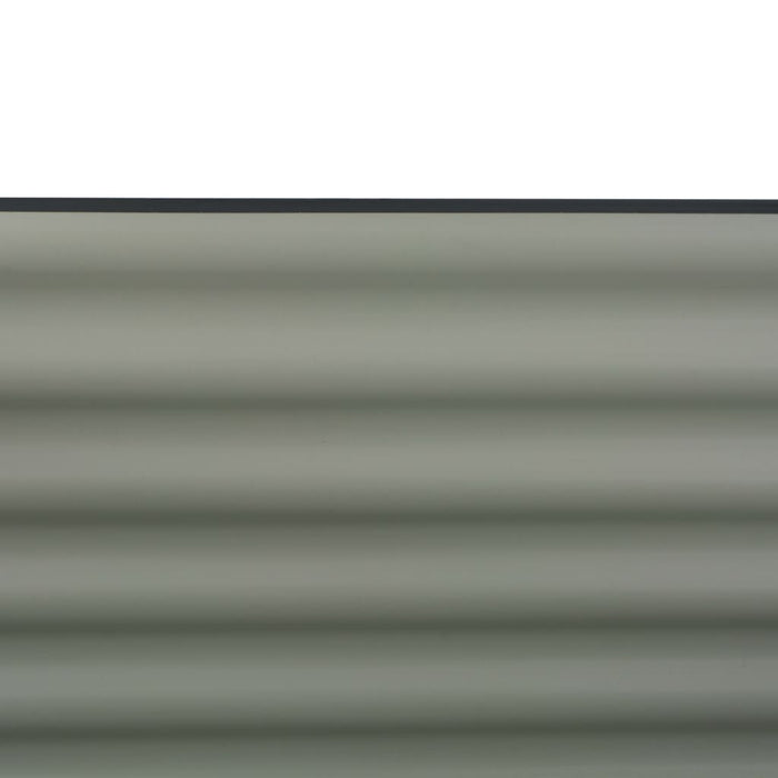 Garten-Hochbeet 160x80x81 cm Verzinkter Stahl Grau