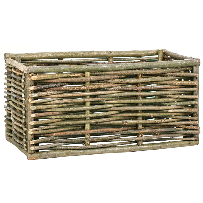 Garten-Hochbeet 80x40x40 cm Haselnussholz