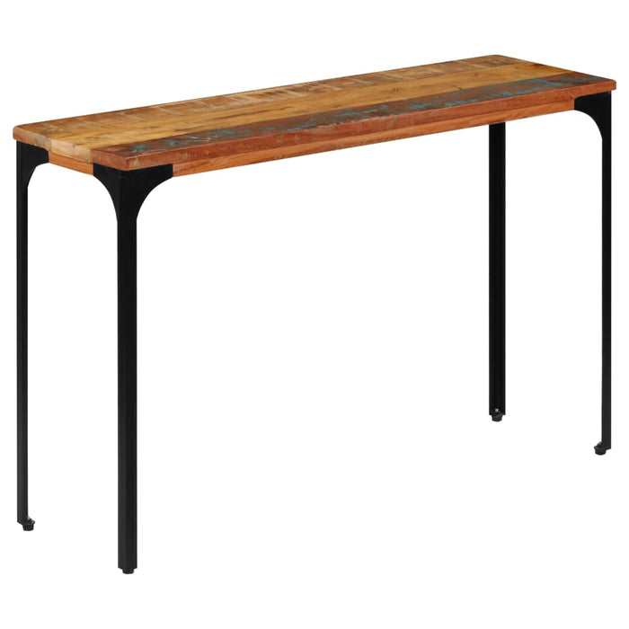 Console table 120x35x76 cm reclaimed solid wood