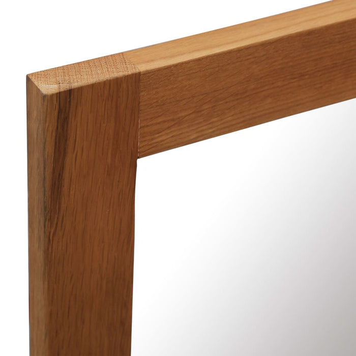 Spiegel 60x90 cm Eiche Massivholz