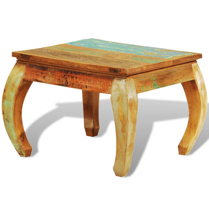 Coffee table vintage reclaimed wood