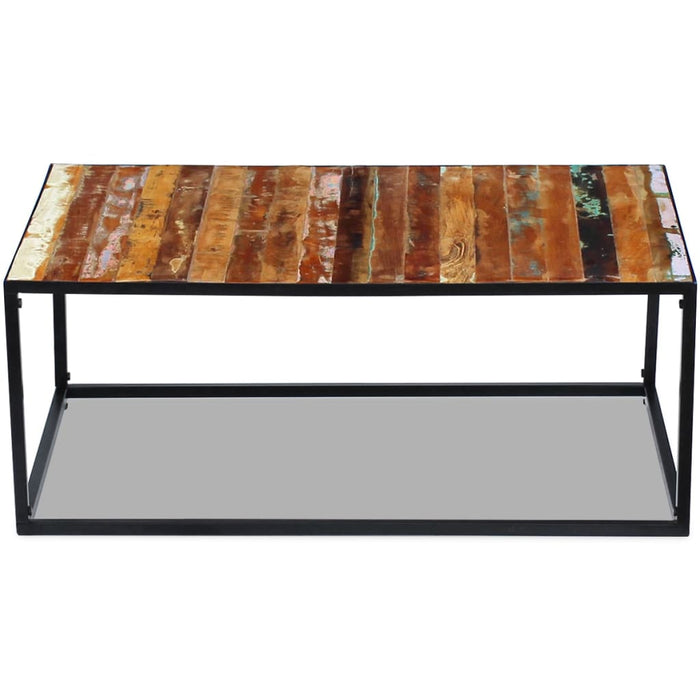 Coffee table reclaimed wood 100x60x40 cm