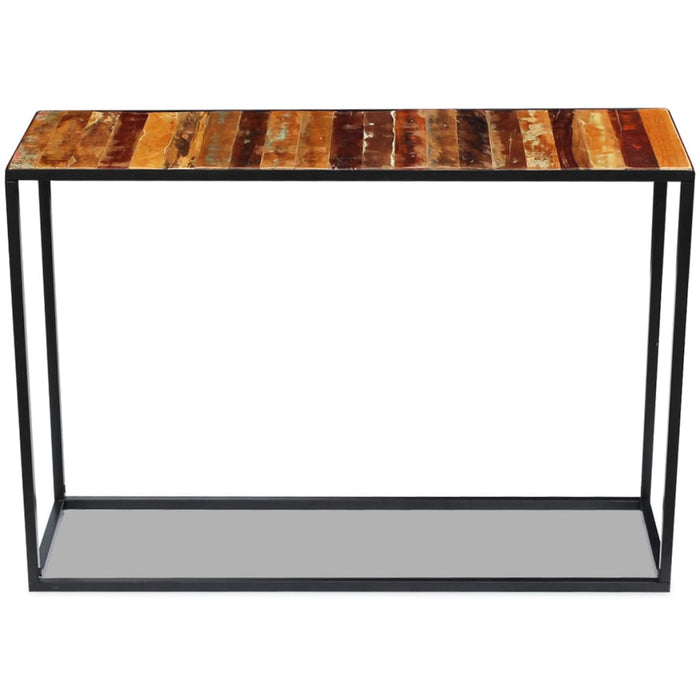 Console table reclaimed wood 110x35x76 cm
