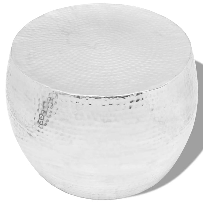 Couchtisch Silbern Rund Aluminium