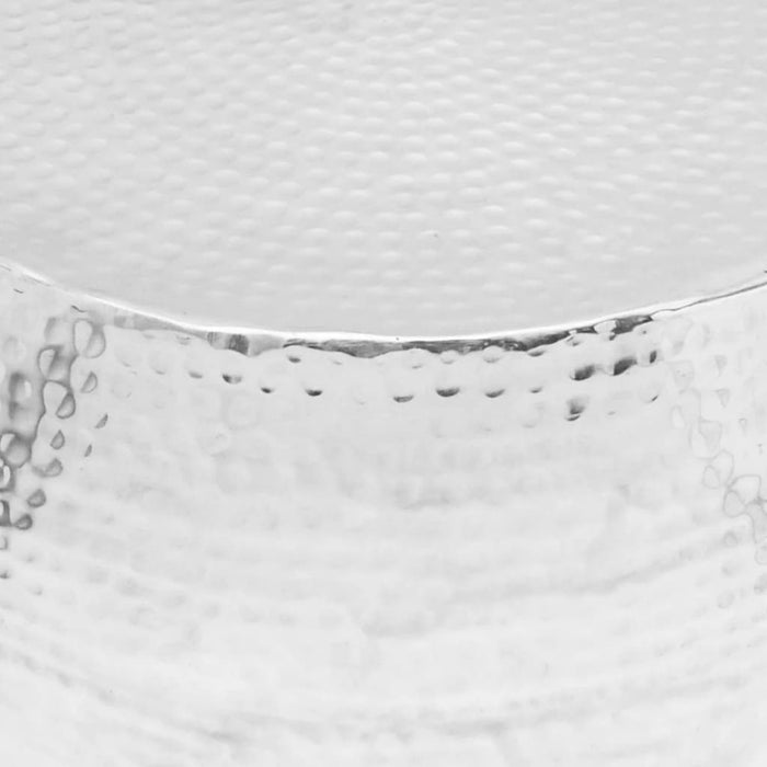 Couchtisch Silbern Rund Aluminium