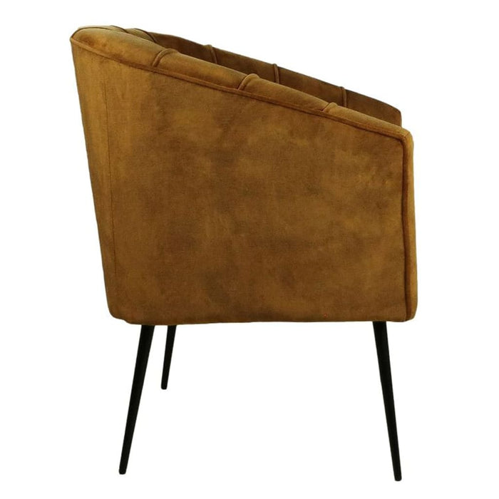 HSM Collection Esszimmerstuhl Chesterfield Golden